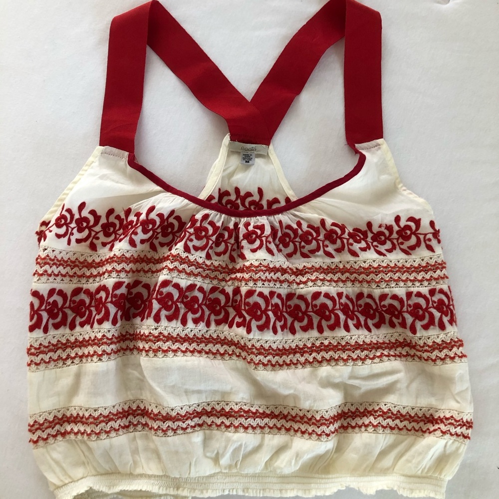 Urban Outfitters Red & white tank top!